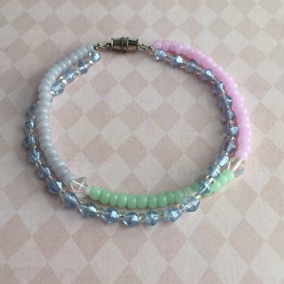 Handmade Jewelry - 🌸3for$15 Double Beaded Bracelet